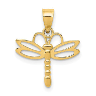 14k Dragonfly Pendant (Style K4851)