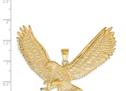 14K gold pendant, another view