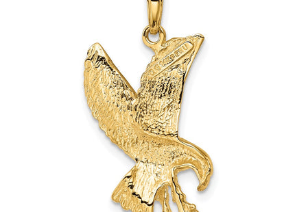14K gold charm, another view