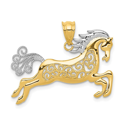 14K gold pendant