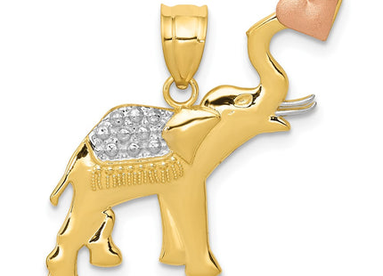 14k Two-tone Pendants Style K4864 - Classique Jewelry Inc.