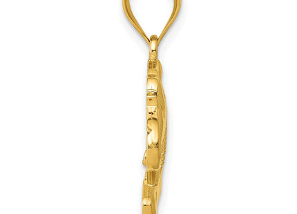 14k Yellow Gold Pendants Style K4866 - Classique Jewelry Inc.