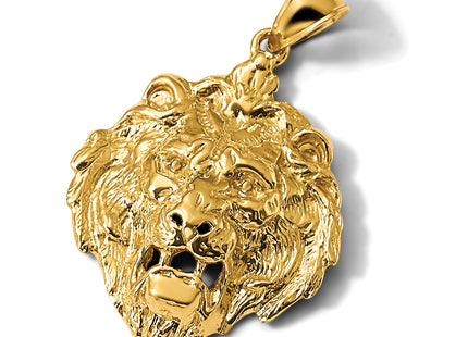 14k Lion Charm, 30 x 24mm