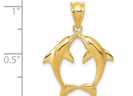 14k Yellow Gold Pendants Style K4874 - Classique Jewelry Inc.