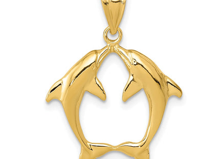14k Yellow Gold Pendants Style K4874 - Classique Jewelry Inc.