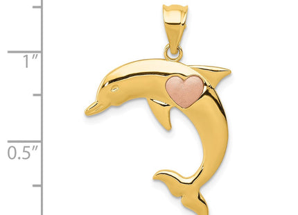 14k Two-tone Pendants Style K4878 - Classique Jewelry Inc.