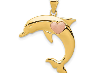 14k Two-tone Pendants Style K4878 - Classique Jewelry Inc.