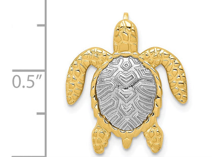 14k Two-tone Pendants Style K4881 - Classique Jewelry Inc.