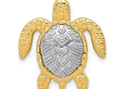 14k Two-tone Pendants Style K4881 - Classique Jewelry Inc.