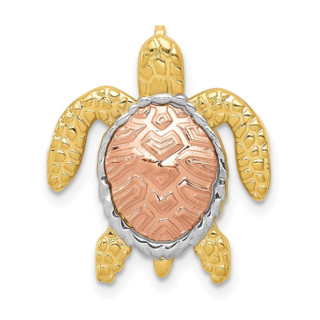 14k Two-tone Pendants Style K4882 - Classique Jewelry Inc.