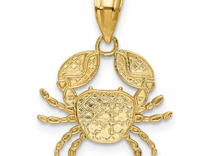 14k Yellow & Rhodium Pendants Style K4885 - Classique Jewelry Inc.
