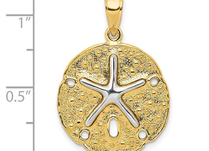 14k Two-tone Pendants Style K4894 - Classique Jewelry Inc.