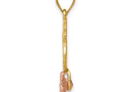 14k Two-tone Pendants Style K4907 - Classique Jewelry Inc.