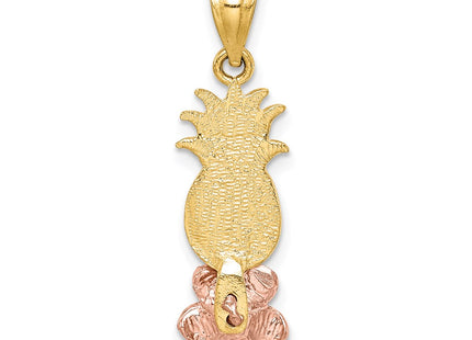 14k Two-tone Pendants Style K4907 - Classique Jewelry Inc.