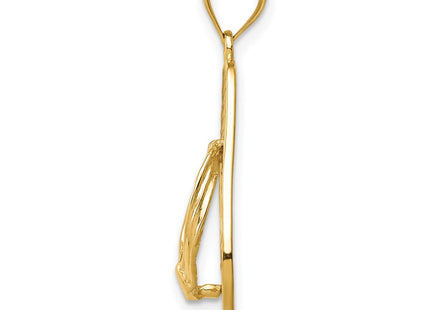 14k Yellow Gold Pendants Style K4918 - Classique Jewelry Inc.