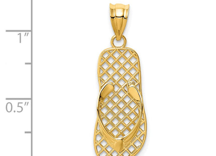 14k Yellow Gold Pendants Style K4918 - Classique Jewelry Inc.