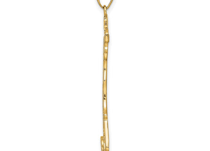 14k Yellow Gold Pendants Style K4922 - Classique Jewelry Inc.