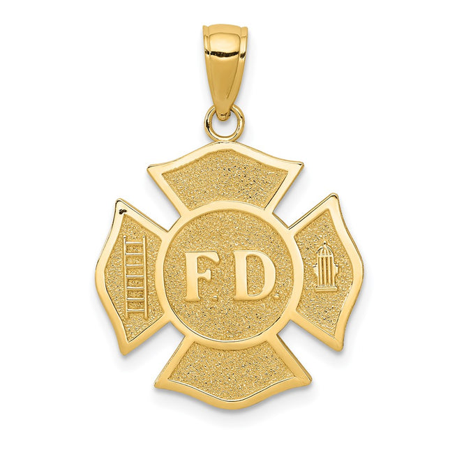 14k Yellow Gold Pendants Style K4927 - Classique Jewelry Inc.
