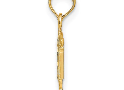 14k Yellow Gold Pendants Style K4930 - Classique Jewelry Inc.