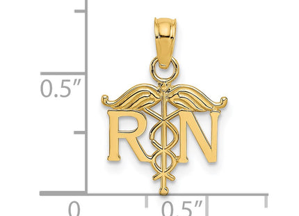 14k Yellow Gold Pendants Style K4930 - Classique Jewelry Inc.