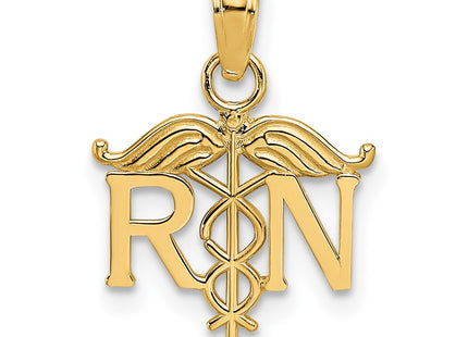 14k Yellow Gold Pendants Style K4930 - Classique Jewelry Inc.
