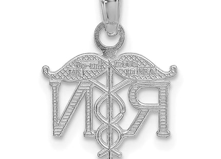 14k White Gold Pendants Style K4930W - Classique Jewelry Inc.