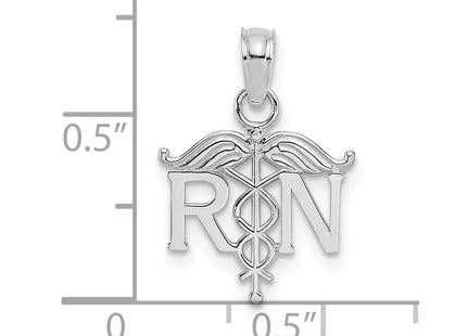 14k White Gold Pendants Style K4930W - Classique Jewelry Inc.