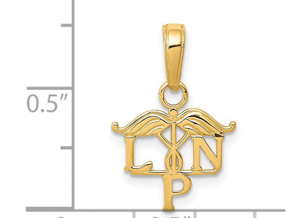 14k Yellow Gold Pendants Style K4933 - Classique Jewelry Inc.