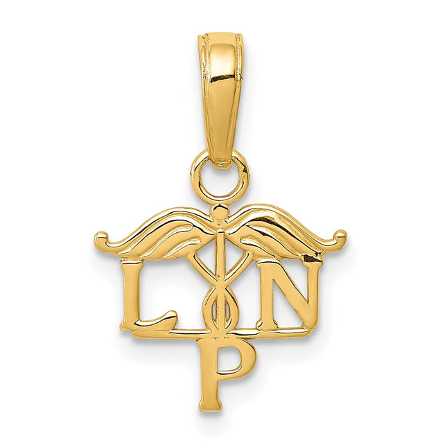 14k Yellow Gold Pendants Style K4933 - Classique Jewelry Inc.