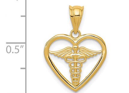 14k Yellow Gold Pendants Style K4936 - Classique Jewelry Inc.