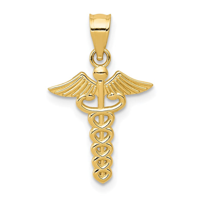 14k Yellow Gold Pendants Style K4937 - Classique Jewelry Inc.