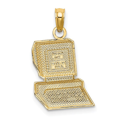 14K COMPUTER WHIZ Charm