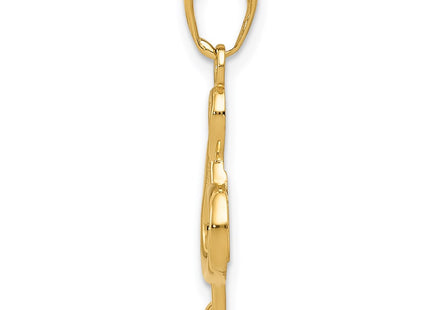 14k Yellow Gold Pendants Style K4944 - Classique Jewelry Inc.