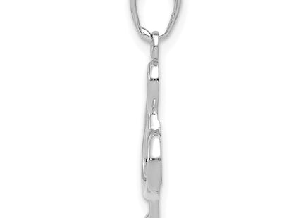 14k White Gold Pendants Style K4944W - Classique Jewelry Inc.