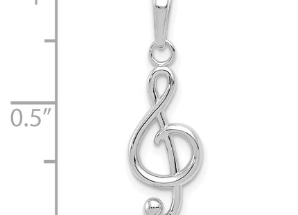 14k White Gold Pendants Style K4944W - Classique Jewelry Inc.