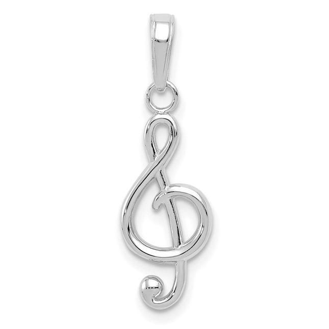 14k White Gold Pendants Style K4944W - Classique Jewelry Inc.