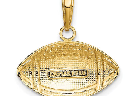 14k Football Charm (Style K4952)