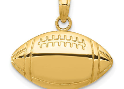 14k Football Charm (Style K4952)