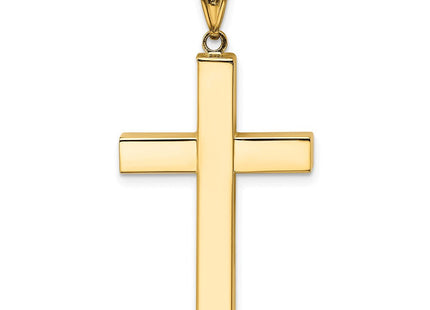 14k Hollow Cross Pendant (Style K4995)