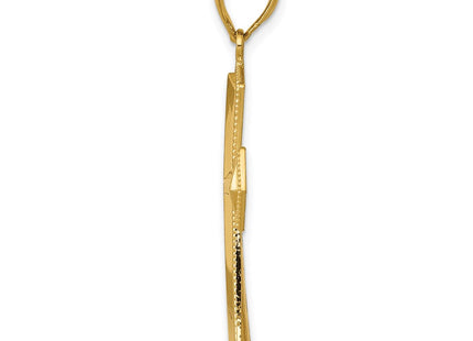 14k Passion Cross Pendant (Style K5028)