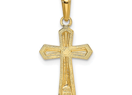 14k Passion Cross Pendant (Style K5046)