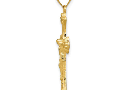 14K Crucifix Pendant (Style K5076)