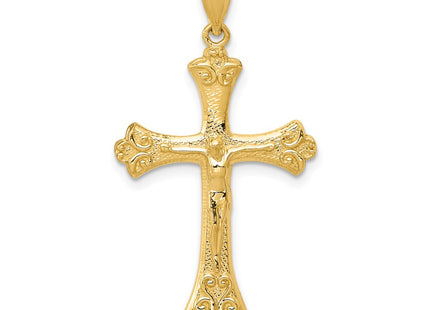 14k Yellow Gold Pendants Style K5076 - Classique Jewelry Inc.
