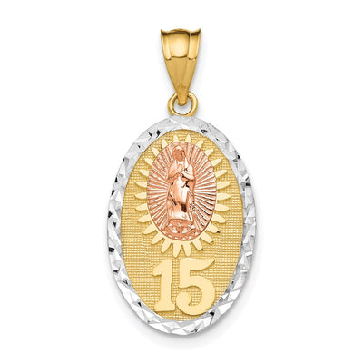 14K gold pendant
