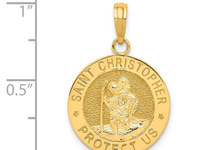 14k Yellow Gold Pendants Style K5079 - Classique Jewelry Inc.