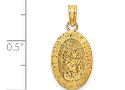 14k Yellow Gold Pendants Style K5081 - Classique Jewelry Inc.