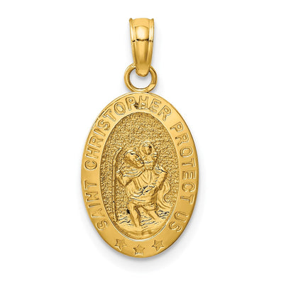 14K gold pendant