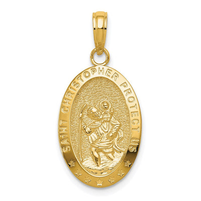 14K gold pendant