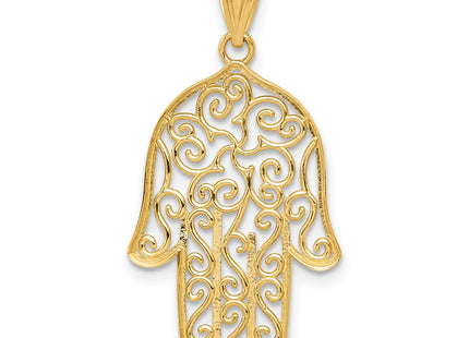 14k Yellow Gold Pendants Style K5102 - Classique Jewelry Inc.