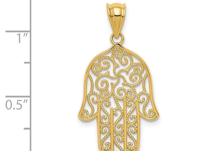 14k Yellow Gold Pendants Style K5102 - Classique Jewelry Inc.